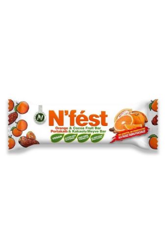 Nfest Meyve Bar Portakal Kakaolu 40 g  . ürün görseli