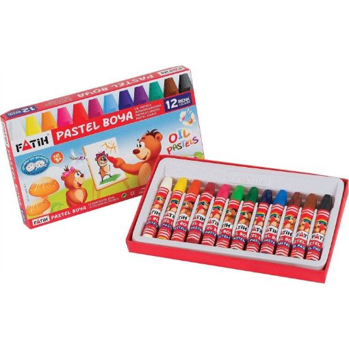 Fatih Pastel Boya 12 Renk. ürün görseli