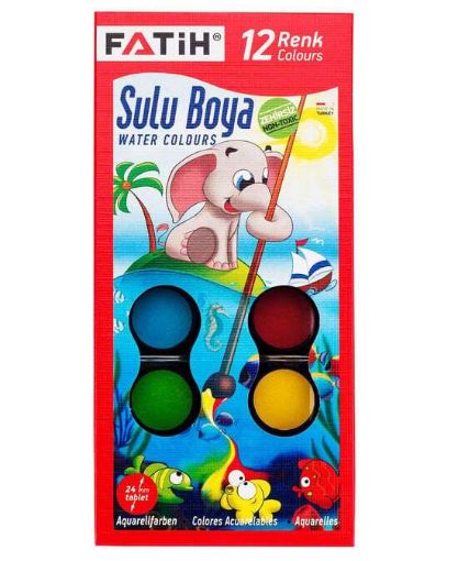 Fatih Sulu Boya 12?li. ürün görseli