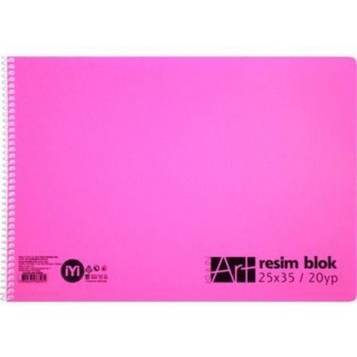 New Style Resim Defteri Pp Kapak 25 Yaprak 25x35. ürün görseli