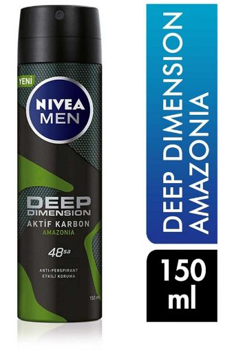 Nivea Deo Sprey Deep Amazonia Erkek 150 ml. ürün görseli