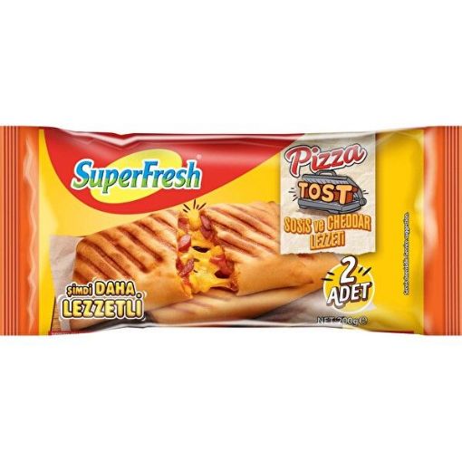Superfresh Cheddarlı Pizza Tost 200 Gr  . ürün görseli