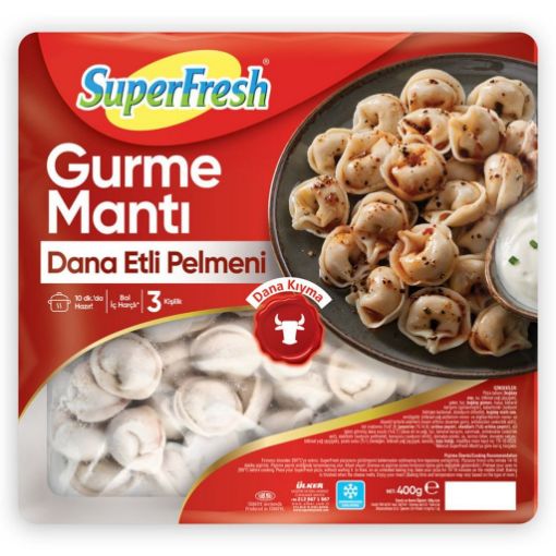 Superfresh Pelmeni Mantı 400 Gr  . ürün görseli