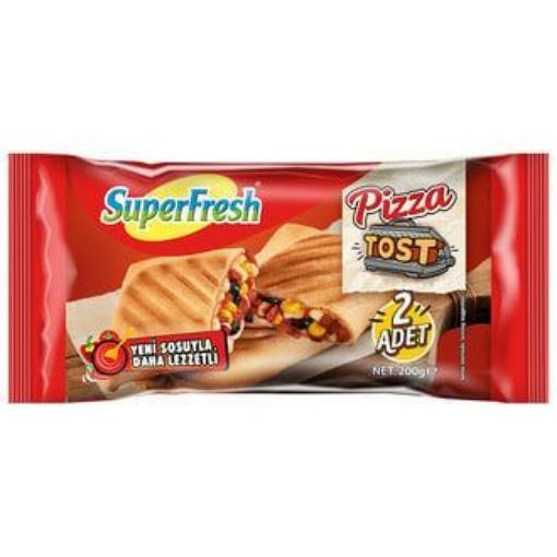 Superfresh Pizza Tost 200 Gr  . ürün görseli