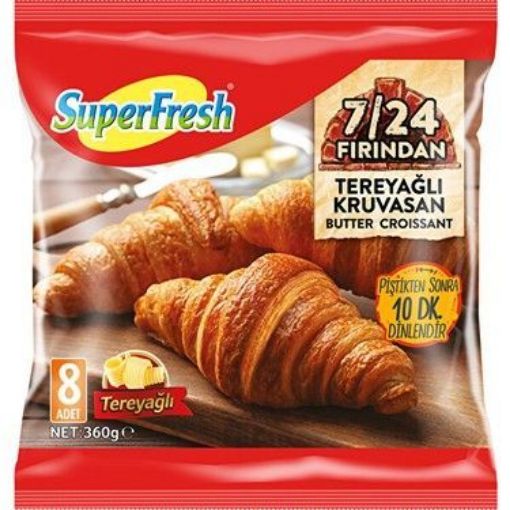 Superfresh Fırından Tereyağlı Kurvasan 360 Gr  . ürün görseli
