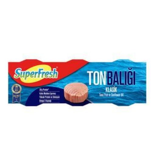 SuperFresh Ton Balığı Klasik 4 x 75 g  . ürün görseli