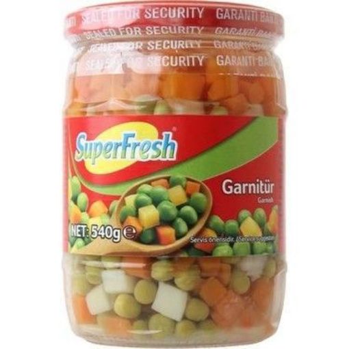 Superfresh Garnitür Konserve 550 Gr  . ürün görseli