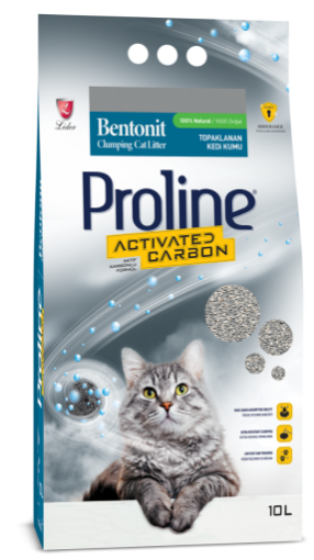 Proline Bentonit Kedi Kumu Aktif Karbon 10 Lt. ürün görseli