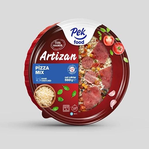 Pek Food Artizan Pizza 560 Gr  . ürün görseli