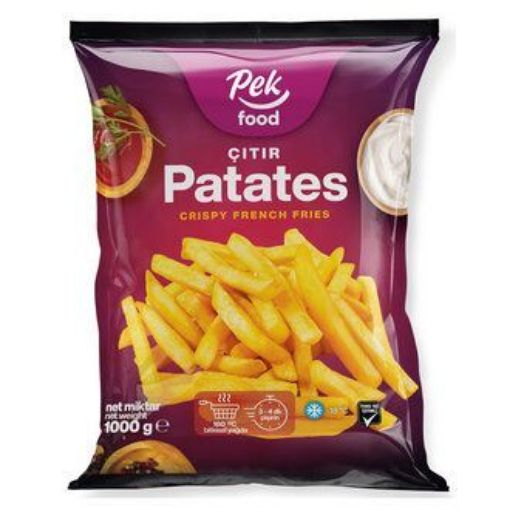 Pek Food Çıtır Patates 1000 Gr  . ürün görseli