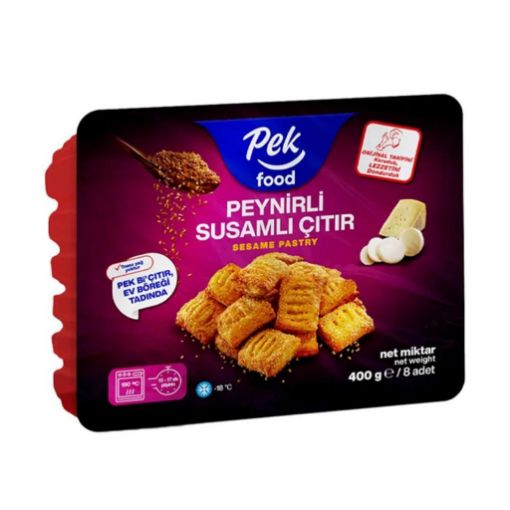 Pek Food Peynirli Susamlı Çıtır Börek 400 Gr  . ürün görseli