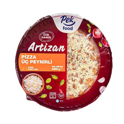 Pek Food Artizan 3 Peynirli Pizza 480 Gr  . ürün görseli