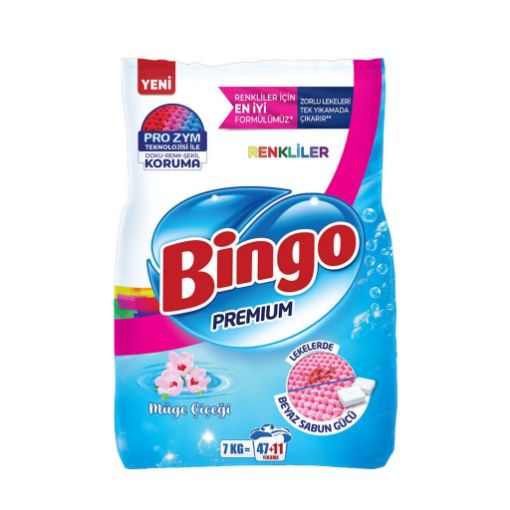 Bingo Matik Toz Deterjan Premium Renkli 7+1 kg  . ürün görseli