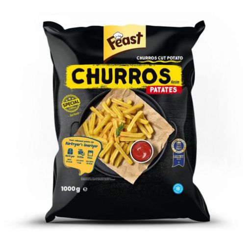 Feast Churros Kesim Patates 1000 Gr. ürün görseli