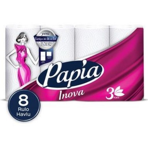 Papia İnova Kağıt Havlu 8 li. ürün görseli