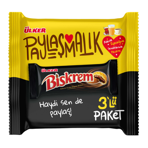 Ülker Bıskrem 3*100 Kakaolu Rulo . ürün görseli