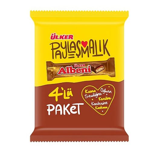 Ülker Albeni Çikolatalı Bar 4x40 Gr. ürün görseli