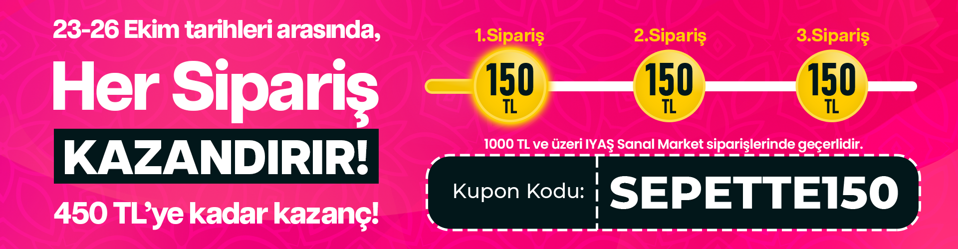 450 TL'ye Varan İndirim Seni Bekliyor!