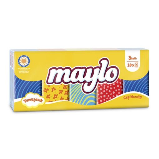 Maylo Cep Mendili 10'lu. ürün görseli