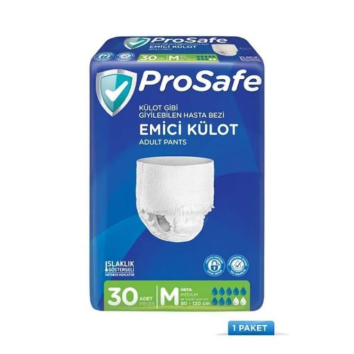 Prosafe Emici Külot Hasta Bezi Medium 30'LU. ürün görseli