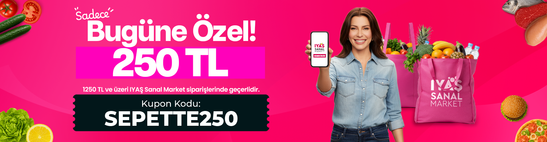 Bugüne Özel 250 TL İndirim!