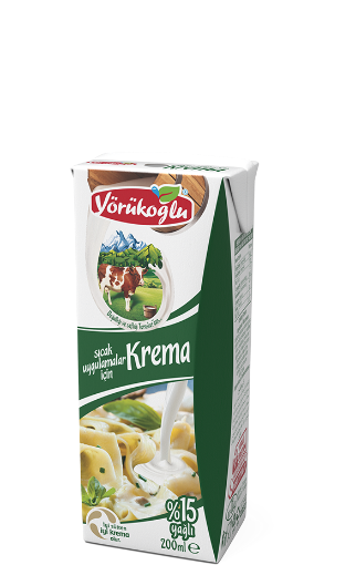 Yörükoğlu Yemeklik Krema 200 ml. ürün görseli