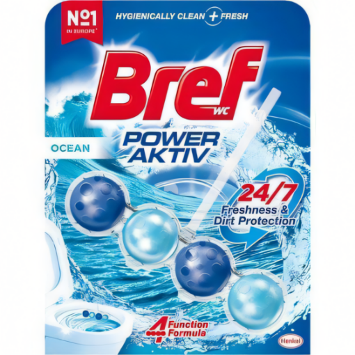 Bref WC Power Aktiv 200 gr 4 lü Cam Okyanus  . ürün görseli