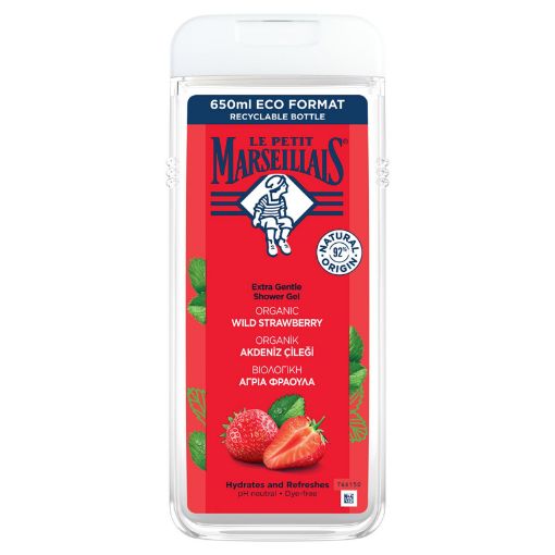 Le Petit Marseilais Duş Jeli Çilek 650 Ml. ürün görseli