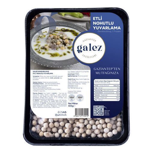 GALEZ ETLI NOHUTLU YUVALAMA 400 GR. ürün görseli
