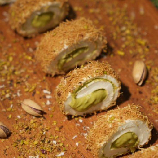 Tel Kadayıflı Antep Fıstık Ezmeli Lokum300 gr. ürün görseli