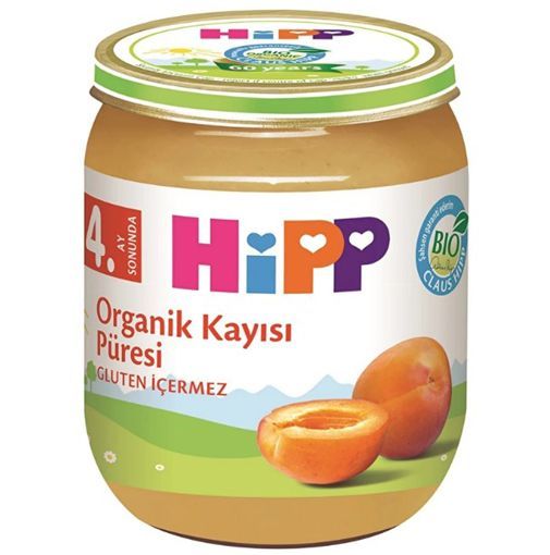 Hipp Organik Kayısı Püresi 125 Gr  . ürün görseli