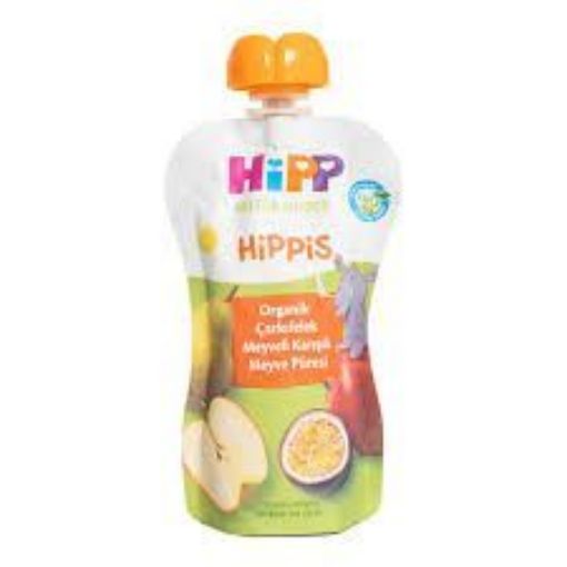 HIPP ORGANIK 100 GR MANGO MUZ SEFTALI PURESI. ürün görseli