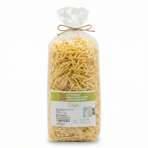 S.S. Senirkent Kadın Girişim Koop. Erişte 800 gr. ürün görseli