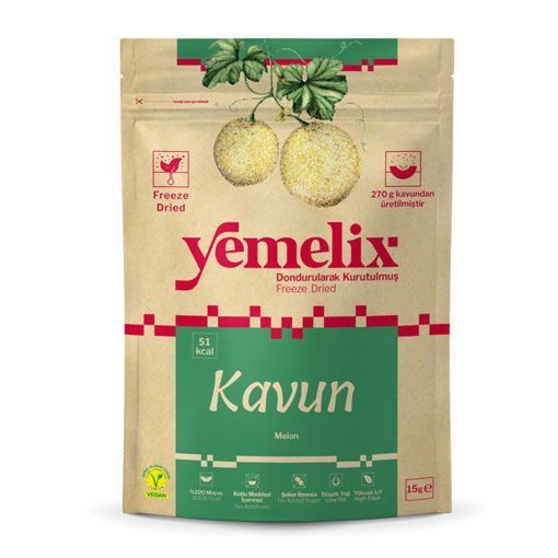 Yemelix Kurutulmuş Kavun 15 Gr. ürün görseli
