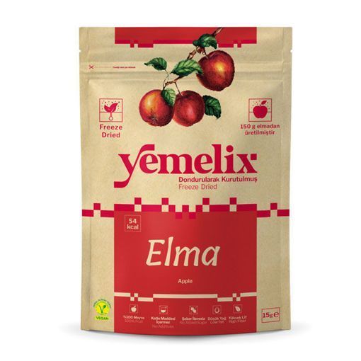 Yemelix Kurulmuş Elma 15 gr. ürün görseli