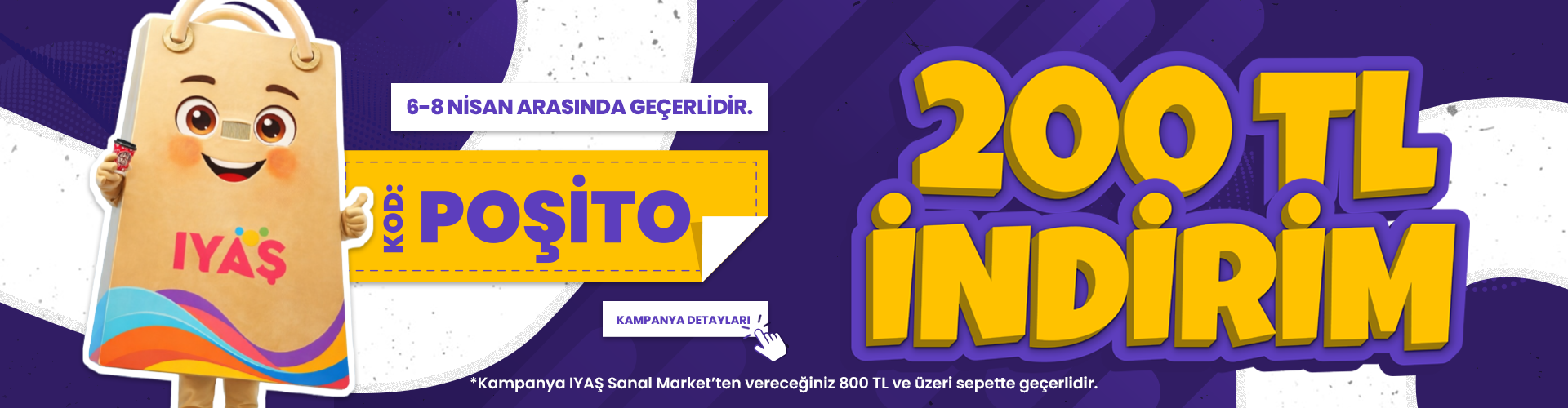 Poşito ile 200 TL Kazan