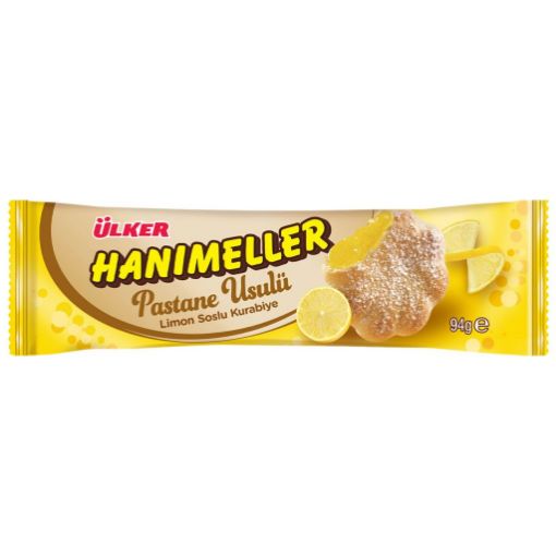 ULKER HANIMELLER 94,5 GR LIMON SOSLU KURABIYE. ürün görseli