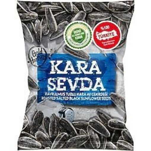 Kara Sevda Bol Tuzlu Siyah Ayçekirdeği 250 Gr  . ürün görseli