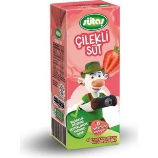 Sütaş Çilekli İçecek 6x180 Gr  . ürün görseli
