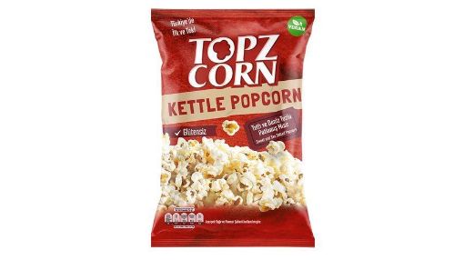 TOPZCORN POPCORN 160 GR GLUTENSIZ TATLI & D.TUZLU. ürün görseli