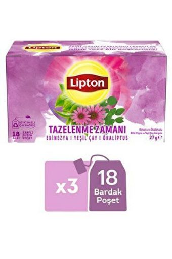 LIPTON BITKI EKINAZYA YESILCAY OKALIPTUS 18 LI. ürün görseli