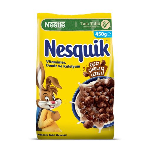 Nestle Nesquik Kakaolu Tahıl Gevreği 450 g. ürün görseli