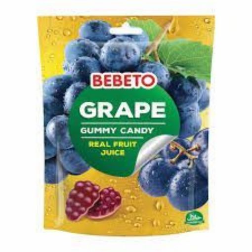 Bebeto Grape Gummy Candy 60 Gr. ürün görseli