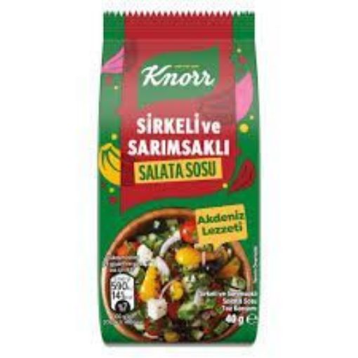 Knorr Salata Sosu 40 Gr Sirke & Sarımsaklı. ürün görseli