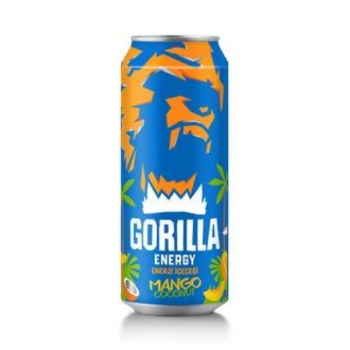 Gorilla Enerji İçeceği 500 Ml Mango. ürün görseli