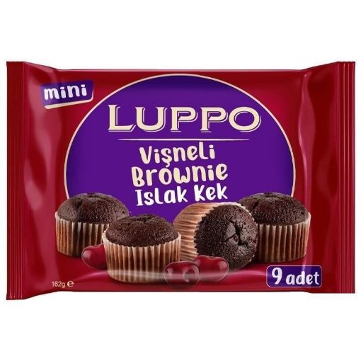 Şölen Luppo Mini 162 Gr Vişne Brownie Islak Kek. ürün görseli