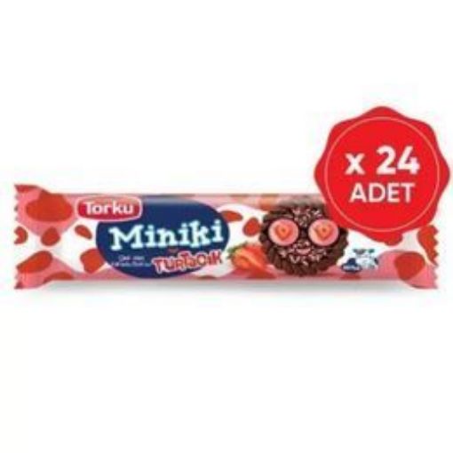 Torku Miniki Turtacik 3*94 Gr Çilek Biskuvi. ürün görseli