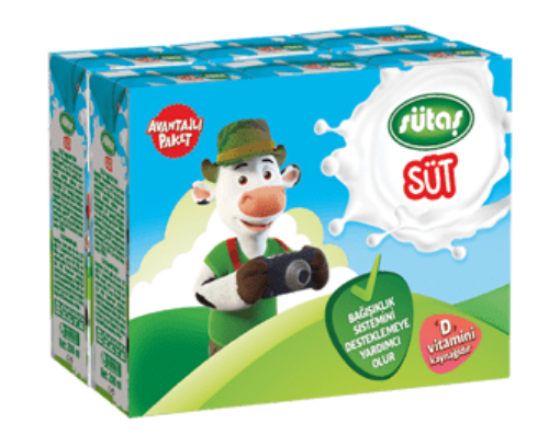 Sütaş Sade 6*180 Gr %2,5 Yagli. ürün görseli