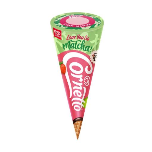 Cornetto 120 Ml Çilek Matcha. ürün görseli
